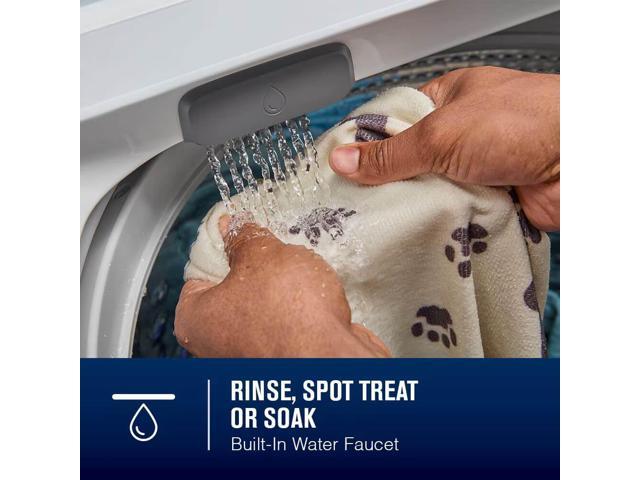 Maytag - 4.8 Cu. Ft. Top Load Impeller Washer with Quick Wash Cycle and Soft Close Glass Lid - White - image 5