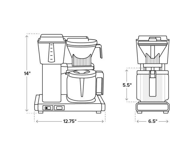 Moccamaster 53635 KBGV Coffee Maker - Cherry Blossom