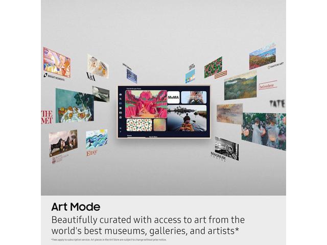 Samsung QN55LS03FKIT 55 inch The Frame LS03F QLED 4K Smart TV Bundle, Quantum HDR, Art Mode, Slim Fit Wall Mount, Alex