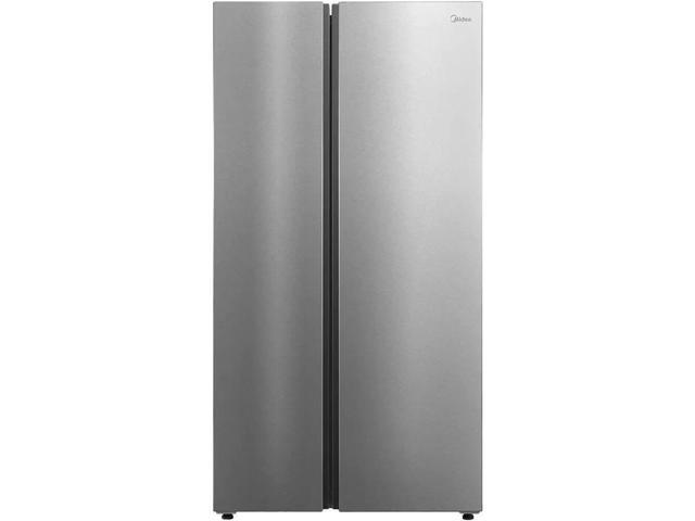 Midea MRS25I7BST 24.5 Cu. Ft. Stainless Counter-Depth Side-by-Side Refrigerator with AutoFill Water Pitcher
