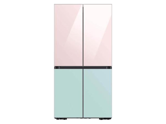 Samsung Bespoke 4-Door Flex Refrigerator Panel - Top Panel - Pink Glass
