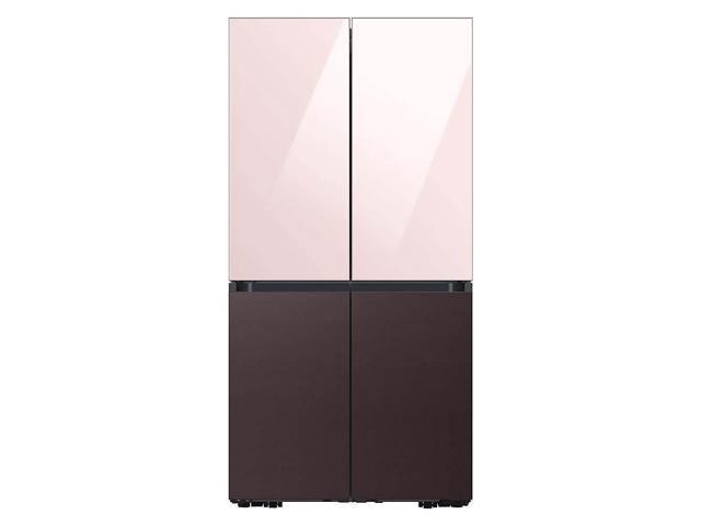 Samsung Bespoke 4-Door Flex Refrigerator Panel - Top Panel - Pink Glass