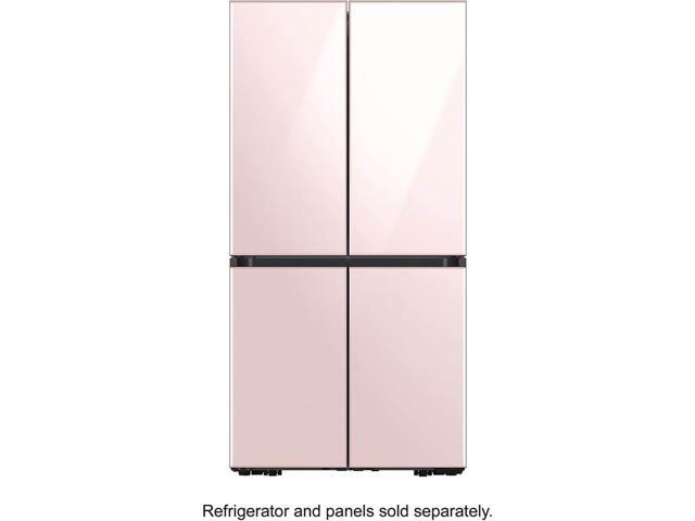 Samsung Bespoke 4-Door Flex Refrigerator Panel - Top Panel - Rose Pink Glass