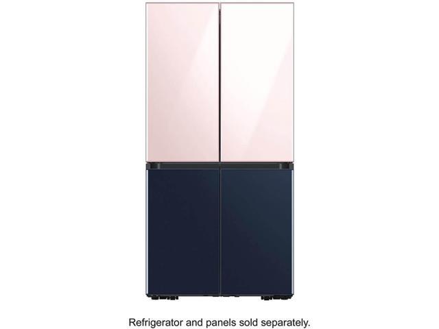 Samsung Bespoke 4-Door Flex Refrigerator Panel - Top Panel - Rose Pink Glass