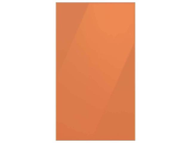 Bespoke 4-Door Flex Refrigerator Panel - Bottom Panel - Clementine Glass