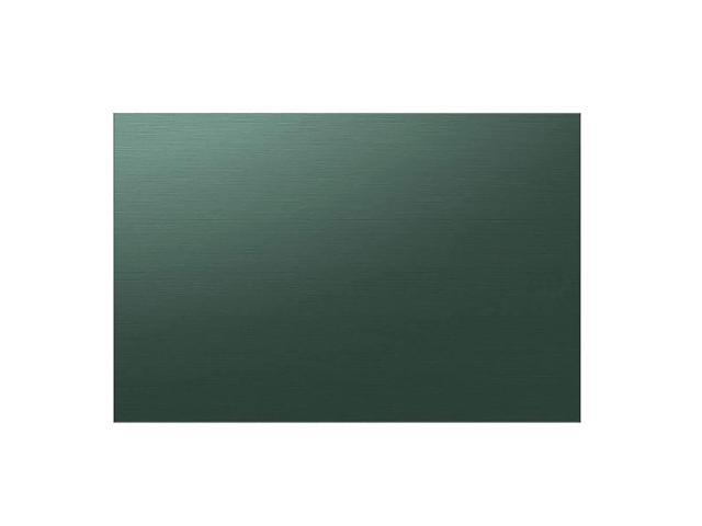 Bespoke 3-Door French Door Refrigerator Panel - Bottom Panel - Emerald Green Steel