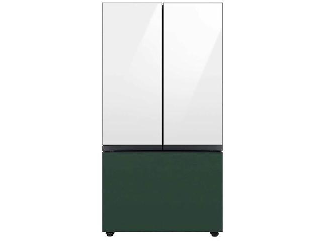 Bespoke 3-Door French Door Refrigerator Panel - Bottom Panel - Emerald Green Steel