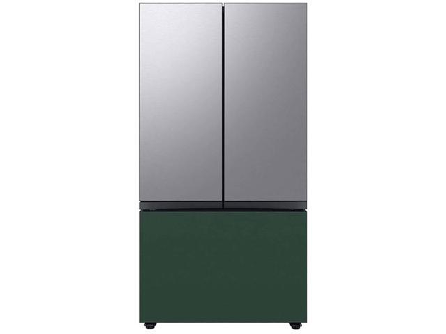 Bespoke 3-Door French Door Refrigerator Panel - Bottom Panel - Emerald Green Steel