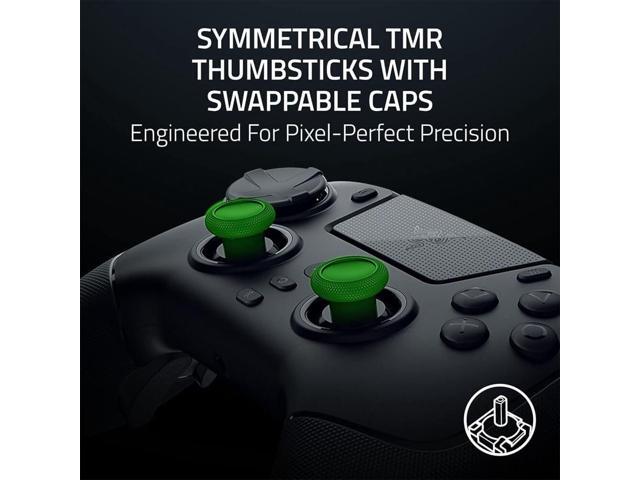 Razer - Raiju V3 Pro Wireless Gaming Controller with TMR Thumbsticks and Remappable Buttons for PS5 and PC - Black - image 3
