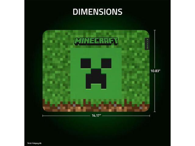 Razer Gigantus V2 Cloth Gaming Mouse Pad - Minecraft Edition