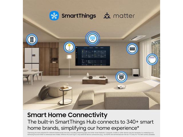 Samsung - 43” Class QN70H Series Neo QLED Mini LED 4K UHD SamsungVision AI Smart Tizen TV (2026) - image 7