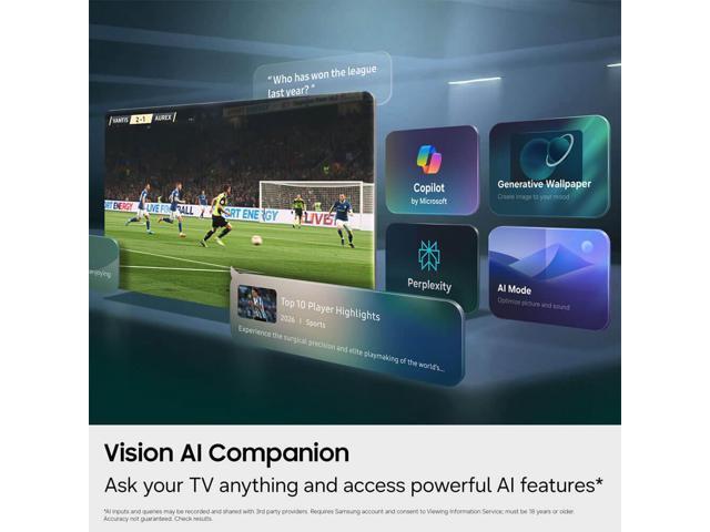 Samsung - 50” Class QN70H Series Neo QLED Mini LED 4K UHD SamsungVision AI Smart Tizen TV (2026) - image 7