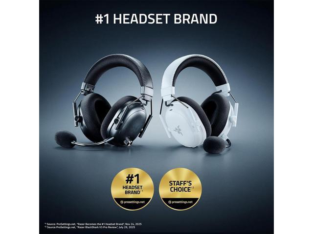 Razer - BlackShark V3 Pro ANC Wireless Over-the-Ear Gaming Headset for PC, Mac, Playstation, Nintendo Switch, Smartphone - Black - image 3