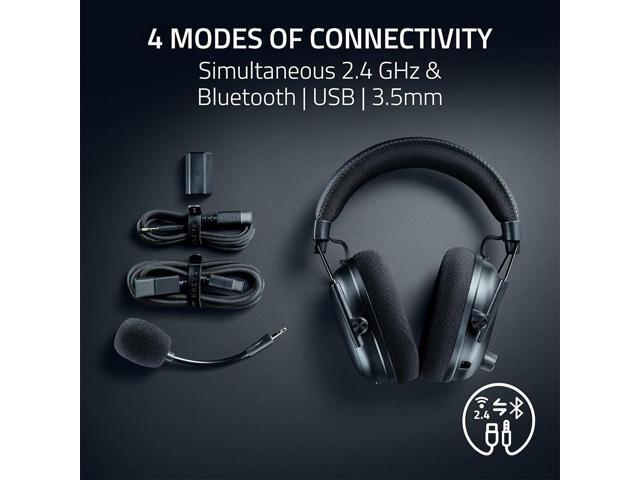Razer - BlackShark V3 Pro ANC Wireless Over-the-Ear Gaming Headset for PC, Mac, Playstation, Nintendo Switch, Smartphone - Black - image 8