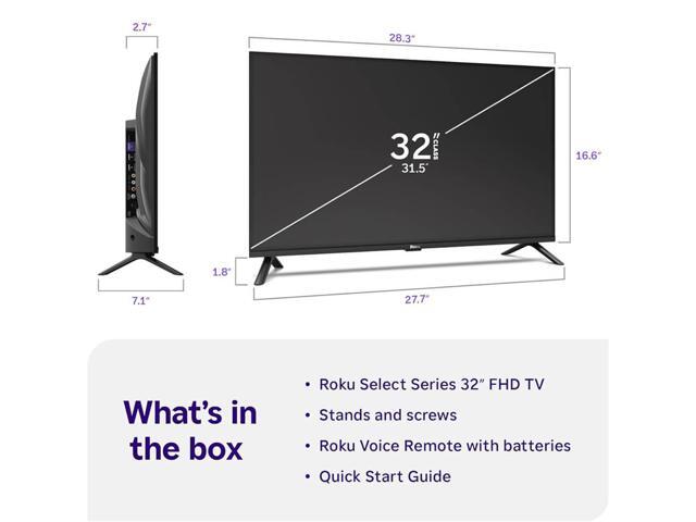 Roku - 32" Class Select Series Full HD (1080p) LED Smart RokuTV (2026) - image 2