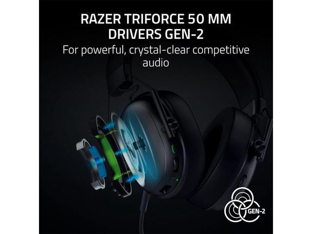 Razer - BlackShark V3 X Hyperspeed Wireless Over-the-Ear Gaming Headset for PC, Mac, Playstation, Nintendo Switch, Smartphone - Black - image 3