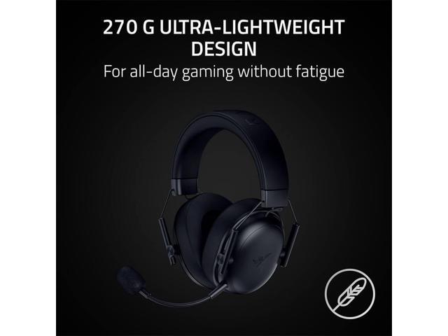 Razer - BlackShark V3 X Hyperspeed Wireless Over-the-Ear Gaming Headset for PC, Mac, Playstation, Nintendo Switch, Smartphone - Black - image 8