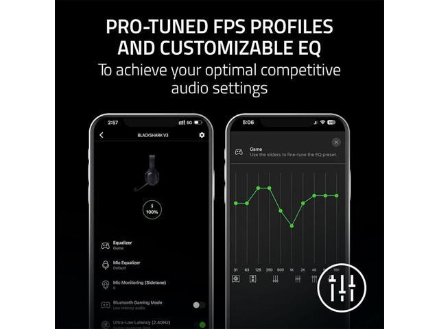 Razer - BlackShark V3 Wireless Over-the-Ear Gaming Headset for PC, Mac, Playstation, Nintendo Switch, Smartphone - Black - image 8