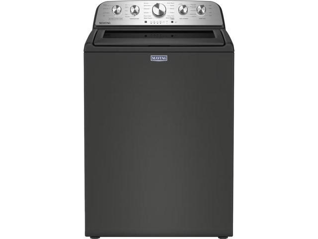 Maytag MTW5600RU 4.8 Cu. Ft. Black Top Load High Efficiency Washer