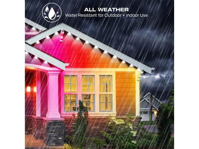 Monster MOW71030ICM 100 Ft. RGB + IC Permanent Outdoor LED Smart Lights