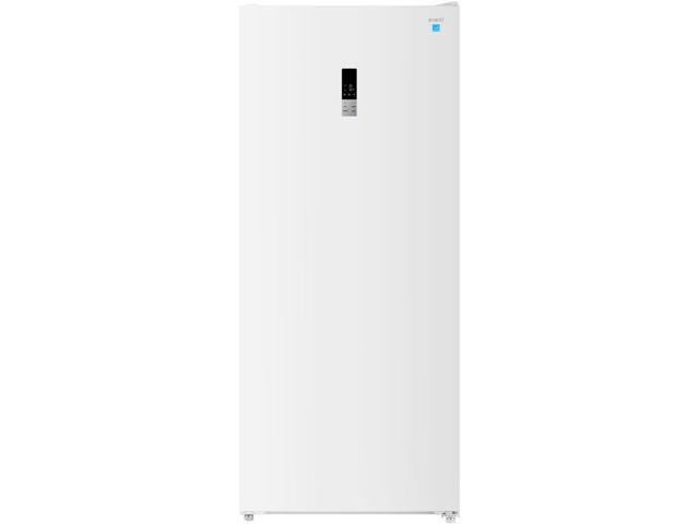 Avanti AV210VFLJM0W 21 Cu. Ft. White Convertible Upright Counter-Depth Garage Ready Refrigerator / Freezer