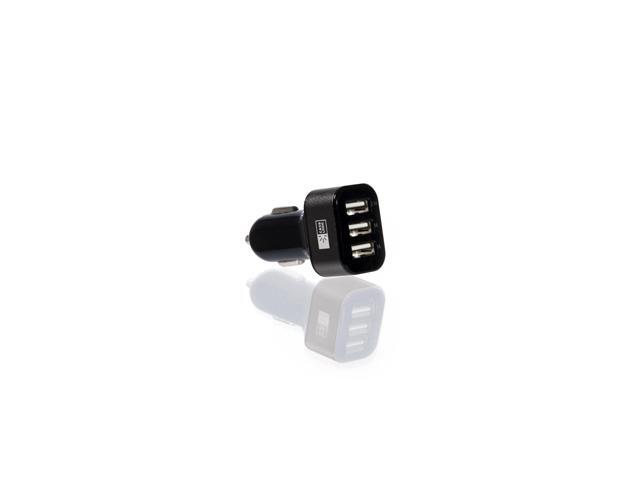Case Logic CLOPV4004BK 4.1 Amp 3 Port USB Car Charger/Adapter