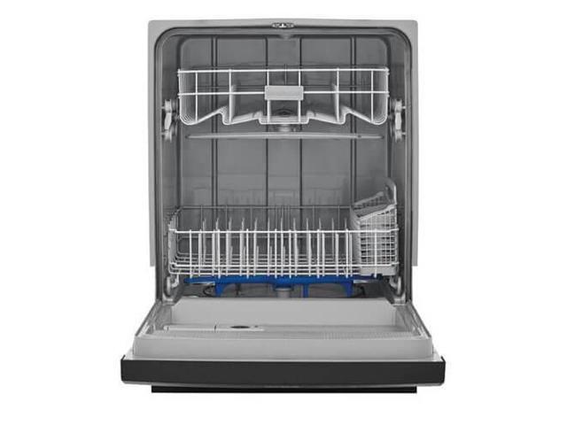Frigidaire - 24" Front Control Built-In Dishwasher with 3-Cycles, 55 dBA - Stainless Steel - image 2