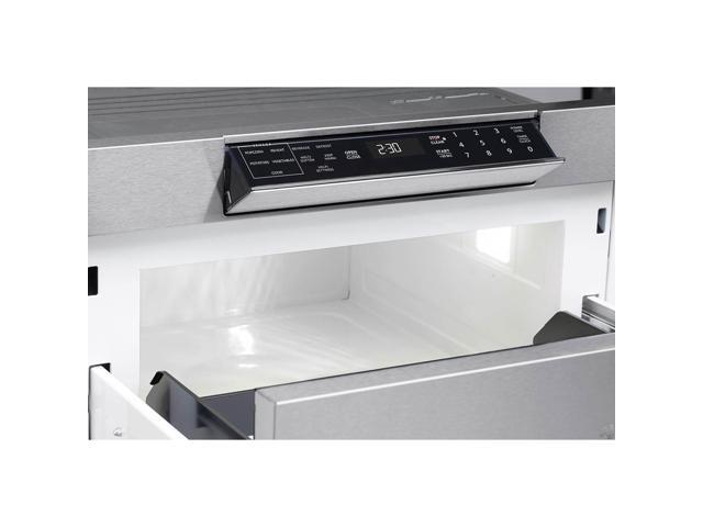 Sharp - 1.2 Cu. Ft. Built-in Microwave Drawer with Sensor Cooking - Stainless Steel - image 6