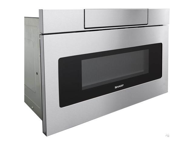 Sharp - 1.2 Cu. Ft. Built-in Microwave Drawer with Sensor Cooking - Stainless Steel - image 4