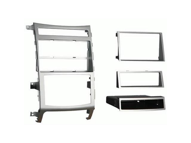 Metra - Dash Kit for Select 2007-2013 Hyundai Veracruz DIN DDIN - Silver - image 7