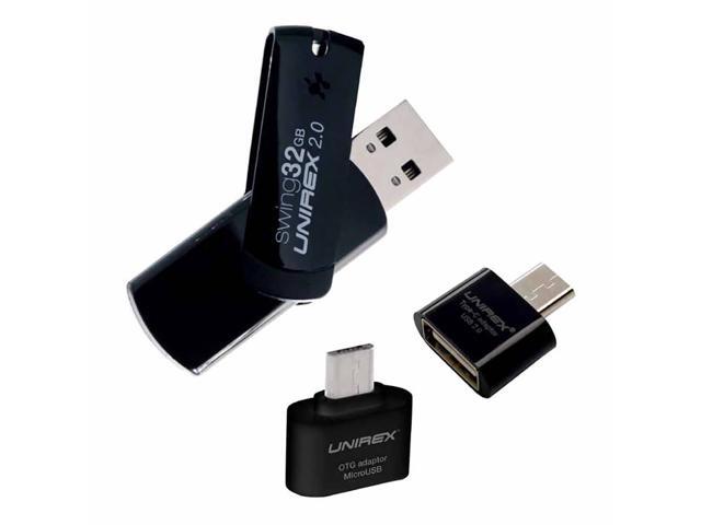 Unirex USON232M 32GB USB with Adapter