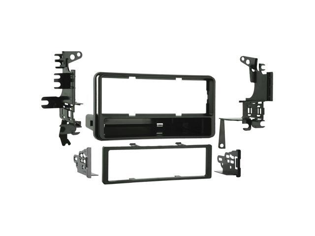 Metra - Dash Kit for Select 2000-2014 Toyota RAV4 XV Crosstrek Celica MR2 DIN - Black - image 7