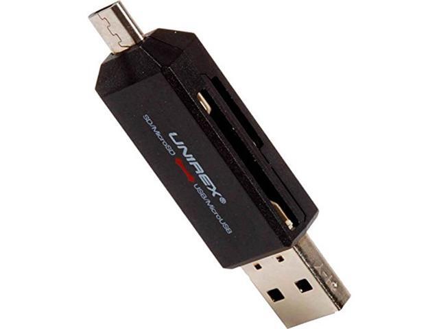 Unirex MSC001S 5-in-1 Type C 3.0 USB Card Reader