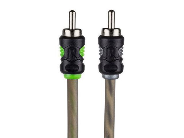 Raptor R5Y1F2M Pro Series 2-Channel Dual Twist RCA Y-Adapter (1 Female - 2 Male)