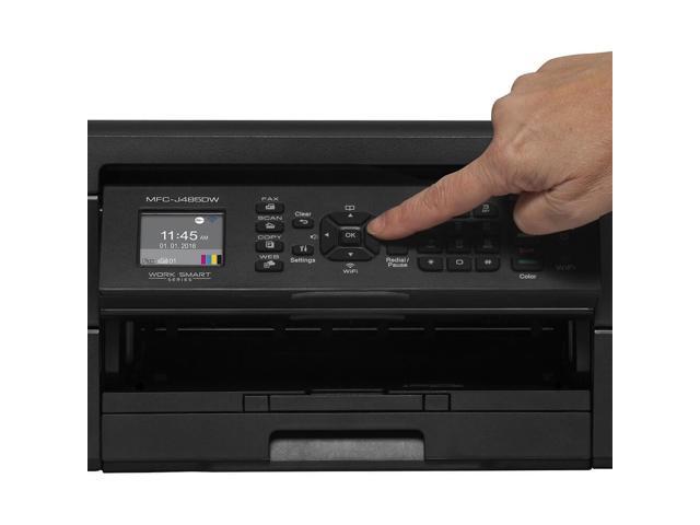 Brother MFC-J485DW Dupelx 6000 dpi x 1200 dpi Wireless / USB Color Inkjet Multifunction Printer