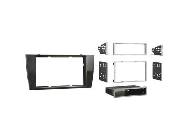 Metra - Dash Kit for Select 2001-2008 Jaguar S-Type DIN DDIN - Black - image 4