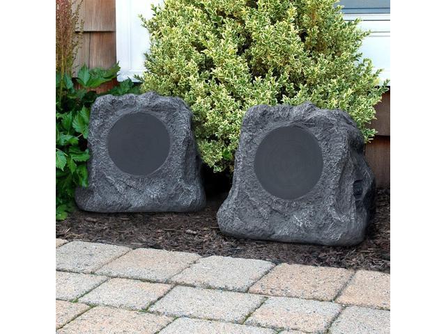 Victrola - Powered Wireless Outdoor Speakers (Pair) - Gray - image 4