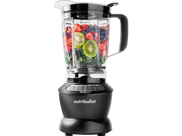 NutriBullet NBF50400 4 Speed Full Size Blender - 1200 Watt - 640z - Dark gray