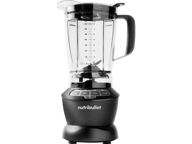 NutriBullet NBF50400 4 Speed Full Size Blender - 1200 Watt - 640z - Dark gray