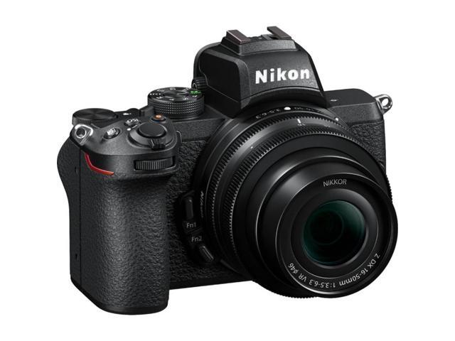 Nikon Z50 DX-format Mirrorless Camera w/ 16-50mm F3.5-6.3 Nikkor Z DX Lens & 50-250mm F4.5-6.3 VR NIKKOR Z DX Lens