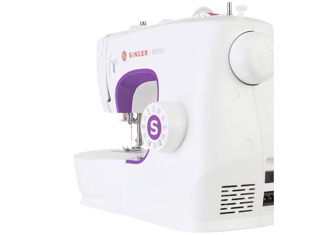 SINGER M3500 Lightweight & Portable Sewing Machine with Accessory Kit 110 Stitch Applications, LED Light & 1-step Buttonhole