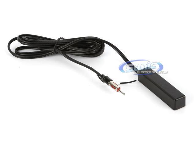Metra - Antennaworks Amplified Hide-away Antenna for Most Vehicles - Black - image 4