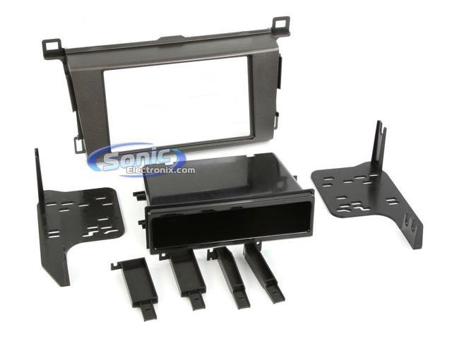 Metra - Dash Kit for Select 2013-2018 Toyota RAV4 DIN - Gray - image 2