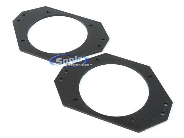 Metra - Speaker Bracket for Select 2003-2006 Jeep Wrangler - Black - image 3