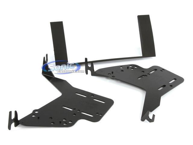 Metra - Dash Kit for Select 2004-2009 Toyota Prius DDIN - Matte Black - image 3