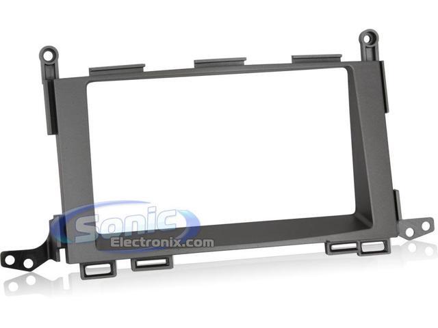 Metra - Dash Kit for Select 2009-2016 Toyota Venza DDIN - Gray - image 2