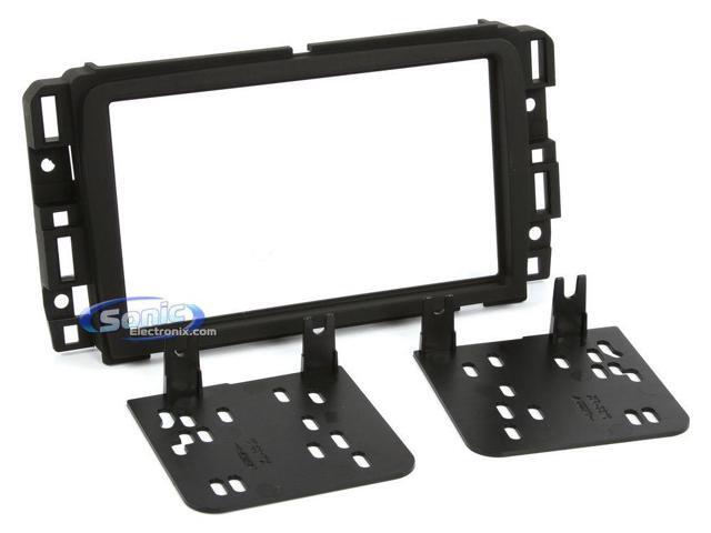 Metra - Dash Kit for Select 2013-2018 Chevrolet GMC Traverse Acadia Enclave Traverse DDIN - Black - image 4
