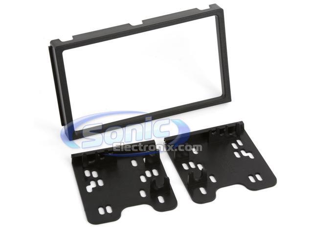Metra - Dash Kit for Select 2004-2008 Chevrolet Aveo Forenza Aveo 5 Verona DDIN - Black - image 3