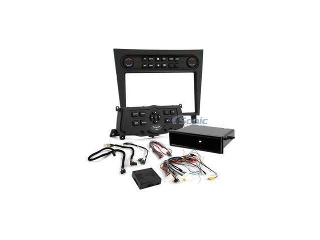 Metra - Dash Kit for Select 2008-2013 Infiniti G37 DIN DDIN - Black - image 3