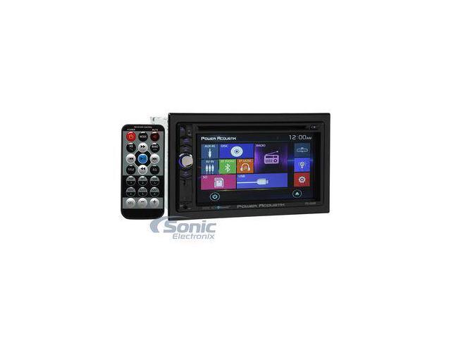 Power Acoustik 6.2' D. Din AM/FM/CD/DVD/USB/BT PD624B